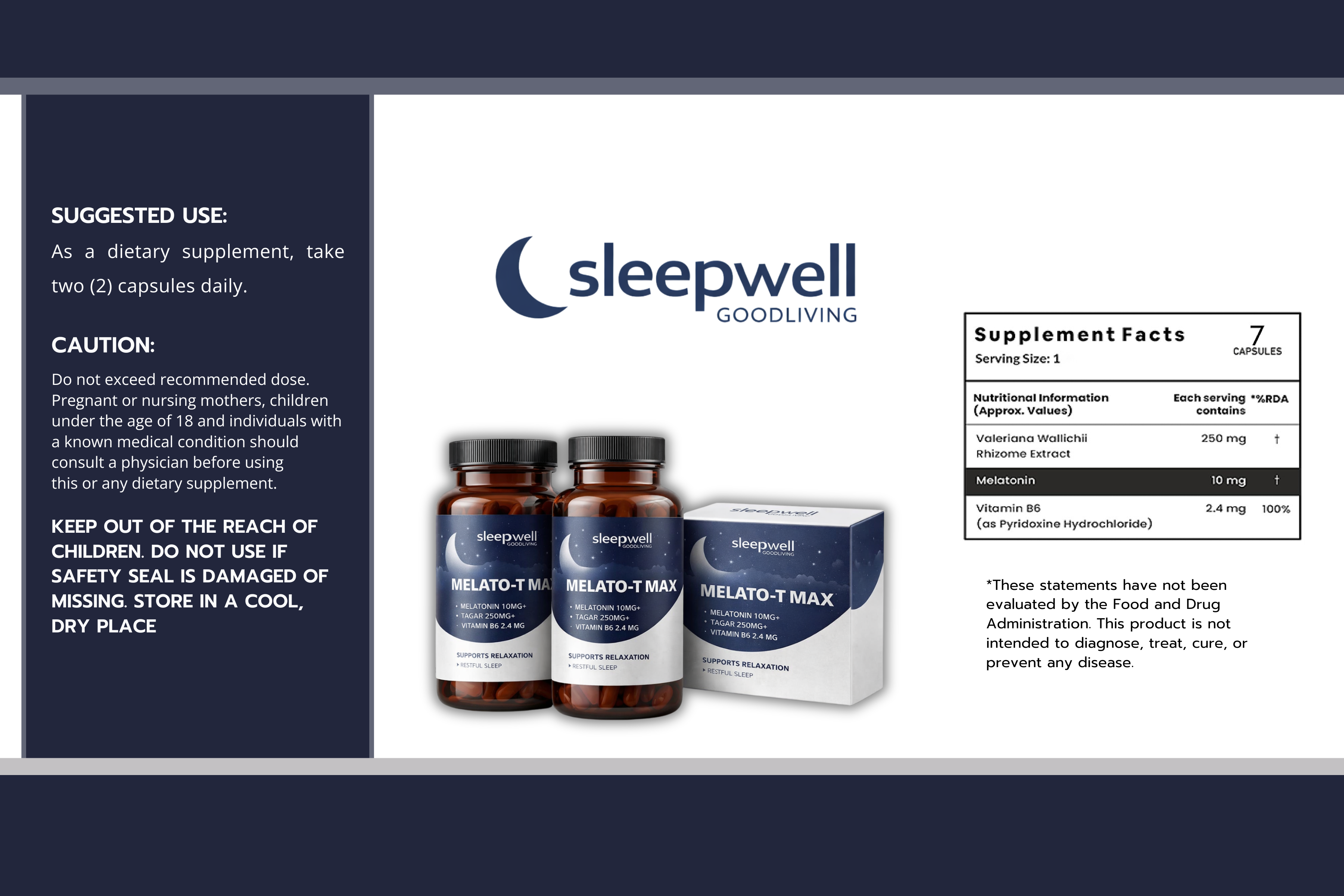 Supplement Facts Label